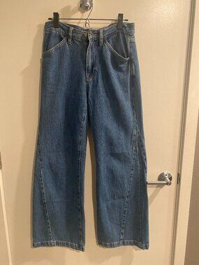 Frame Palazzo wide-leg jeans